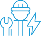 Electrical installations for construction projects