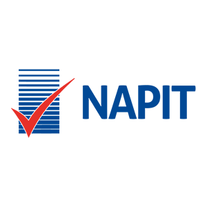 NAPIT approved, safe, compliant, & professionally certified electrical work.